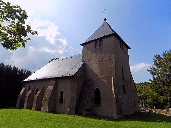 L'église Saint-Jean-Baptiste de Valmunster
